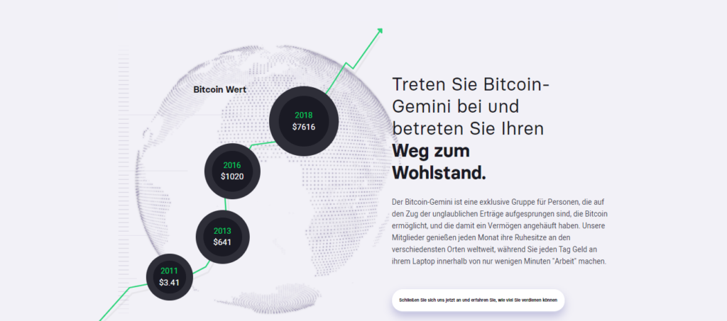 Bitcoin Gemini Erfahrungen-Germany
