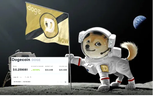 Nach Bitcoin ist DOGE die bekannteste Krypto